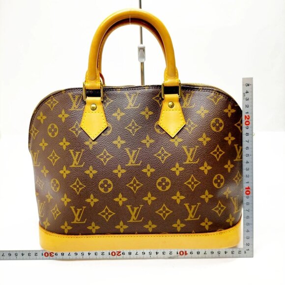 Louis Vuitton LV Hand Bag Alma Brown Monogram 700-052625 - Picture 2 of 13